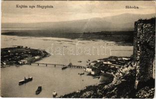 Shkoder, Shkodra, Skadar, Skodra, Scutari, Skutari; Kujtim nga Shqypenia / Greetings from Albania