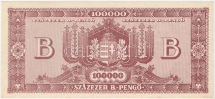 1946. 100.000BP "MÉE Keszthely 1980" felülbélyegzéssel T:AU
Adamo P36