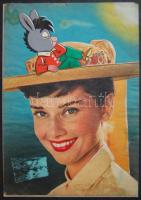 Ruszkay György (1924-1998) Füles címlapterv, vegyes technika-papír, szignált 23x30 cm (sarka sérült)