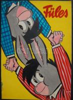 Ruszkay György (1924-1998) Füles címlapterv, vegyes technika-papír, szignált 23x30 cm