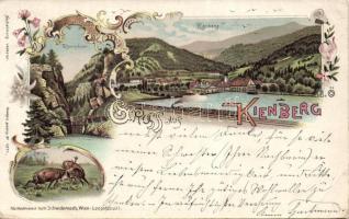 1898 Kienberg with train litho (EB)