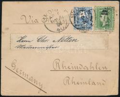 Új-Dél Wales 1895 Levél / New South Wales 1895 Cover to Germany