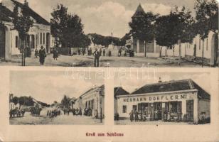 Schönau with the shop of Hermann Dorflern (EK)