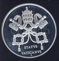 Vatikán 2005. "II.János Pál pápa" multicolor ffém emlékérem T:PP