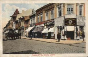 Craiova with boutique and the shops of Bercher and Jancovici