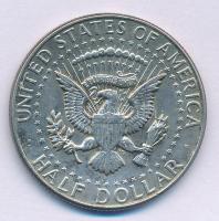 Amerikai Egyesült Államok 1964. 1/2$ Ag "Kennedy" T:AU,XF patina USA 1964. 1/2 Dollar Ag &...