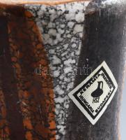 Kerezsi Gyöngyi (1943-): Váza. Jelzett, kis kopással, m: 21,5 cm