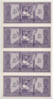 1946. 10.000.000BP (4x) T:AU / 
Hungary 1946. 10.000.000 B-Pengő (4x) C:AU
Adamo P38