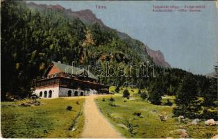 Tátra, Magas-Tátra, Vysoké Tatry; Tarpataki-völgy, Zerge szálló. Feitzinger Ede No. 1033. / Kohlbachtal, Hotel Gemse (EK)