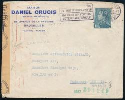 1942 Cenzúrázott levél / Censored cover