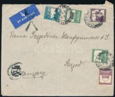 1939 Légi levél / Airmail cover