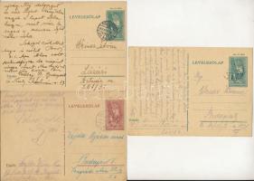 6 db magyar második világháborús zsidó KMSZ (közérdekű munkaszolgálatos) tábori posta munkatáborból:...