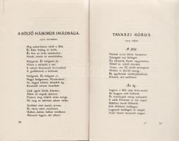 Sík Sándor:
Maradék magyarok! Versek.
Budapest, 1919. Szent-István-Társulat (Stephaneum ny. Rt.) 6...