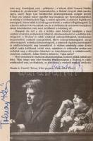 Színházi élet Budapesten 1986. (Többszörösen dedikált és aláírt.)
[Budapest], (1986). (Színházak Kö...