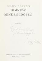 Nagy László: Himnusz minden időben. Versek. A szerző, Nagy László (1925-1978) Kossuth-díjas költő, m...