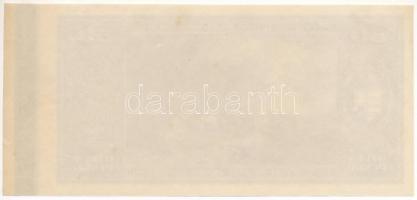 1945. 50P hátlapi fázisnyomat ívszéllel T:AU hullámos papír / Hungary 1945. 50 Pengő reverse phase p...