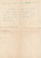 Illés Endre (1902-1986) író, műfordító, szerkesztő, a Szépirodalmi Könyvkiadó igazgatója által írt, ...