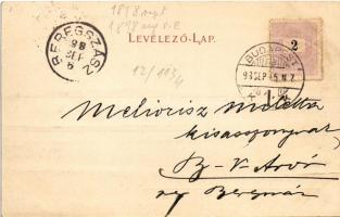 1898 (Vorläufer) Budapest I. Királyi lak és várbazár (ázott / wet damage)