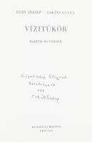 Egry József - Takáts Gyula: Vízitükör. Rajzok és versek. Tüskés Tibor utószavával. A szerző, Takáts ...