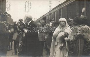The Romanian Royal couple, Szeptyeki, Count Przezdziecki, Rozwadowksi and Wojciechowska photo