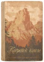 Méhes György: Kárpátok kincse. Bukarest, 1955. Ifjúsági Könyvkiadó. Kiadói, kopottas félvászon-kötésben, tulajdonosi névbejegyzéssel, foltos lapokkal.