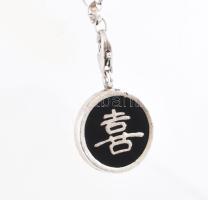 Thomas Sabo ezüst (Ag) lánc és charm jelzett, 11,46 g