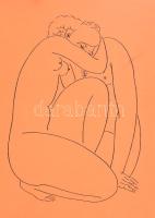 Reich Károly: Pastorale. Reich Károly rajzai. A szerző, Reich Károly (1922-1988) Kossuth-díjas magya...