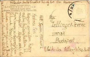 1937 Sopron, templom, belső. Lobenwein Harald photo (EK)