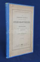 Steinhauser, Anton:  Die Theoretische Grundlage für die Herstellung der Stereospokenbilder auf dem Wege der Photographie und deren Sachgemässe durch Stereoskope. Mit 42 Figuren.  [Bécs], Wien, 1897. R. Lechner - Wilhelm Müller (Druck von Rudolf M. Rohrer). VI + 149 + [1] p. Első kiadás.  Szövegközti ábrákkal és képletekkel gazdagon illusztrált értekezés a XIX. század egyik fontos optikai játékszeréről, a mélységérzékelés és térbeliség illúzióját nyújtó képnézegetőről, a sztereoszkópról, arról az 1832-ben feltalált és azóta is folyamatosan fejlesztett optikai segédeszköztől, amely egy fotópáros látványát térbelivé tette.  Az első előzéken régi Ex libris, az utolsó levél felső sarkán apró, a szövegtükröt nem érintő hiány.  Poss.: Gyulai Ferenc. [Gyulai Ferenc (1905-1964) sepsiszentgyörgyi születésű fényképész, szakíró. Fényképészeti tanulmányait a müncheni fotóakadémián végezte, az Iparművészeti Főiskola és a műszaki egyetem oktatója.]  (Lechner&#039;s Photographische Bibliothek, IV.)  Korabeli egészvászon kötésben, az első kötéstáblán az eredeti fedőborítóval. Jó példány.