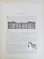 Mintalapok iparosok és ipariskolák számára (1896-1898).

Illusztrált iparművészeti folyóirat három...