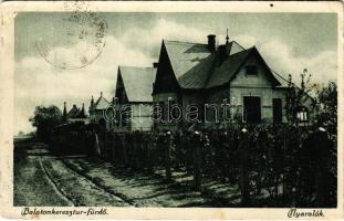 1925 Balatonkeresztúr, nyaralók, villa (fa)