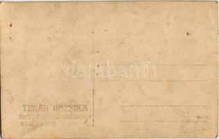 1924 Keszthely, Harangszentelés, harangvers. Tímár Rózsika fényképészeti műterme, photo (fl)