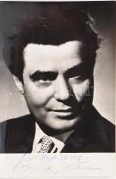 Sárdy János (1902-1959) színész aláírása az őt ábrázoló fotón