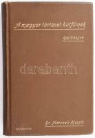 Marczali Henrik: A magyar történet kútfőinek kézikönyve. Enchiridion Fontium Historiae Hungarorum. A magyar kir. vallás- és közoktatásügyi minister úr megbizásából Dr. Angyal Dávid és Dr. Mika Sándor közreműködésével szerkesztette Dr. - -. Bp., 1901, MTA, Athenaeum, 2+X+2+967 p. Kiadói aranyozott egészvászon-kötés, festett-mintás lapélekkel, a borítón kis kopásnyomokkal, jó állapotban.