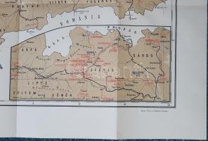 [Térkép.] Magyarország gyógyhelyei és ásványvizeinek térképe. Tervezte Chyzer Kornél. Rajzolta Homol...