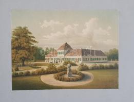 Album 1850-1870 között, Milánó (Piazza del Duomo) gyönyörű kézzel színezett látképével. - Egyedi öss...