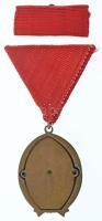 1964. "A Munka Érdemrend" bronz fokozata, zománcozott bronz kitüntetés mellszalagon, minia...