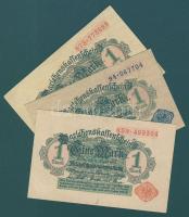 Német Birodalom / Császárság 1914. 1M (3x) 3 klf variáns T:I