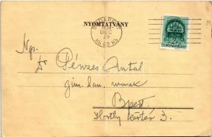 1939 Budapest, Kedves Bajtárs! A volt 72-es tisztek és tisztjelöltek bajtársi összejövetelének meghí...