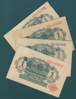 Német Birodalom / Császárság 1914. 1M (4x) 3 klf variáns T:I,I-