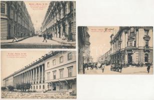 Moscow, Moscou; - 5 pre-1905 postcards