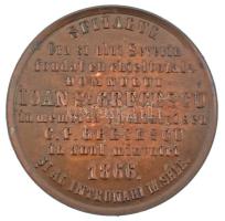 Románia 1866. "I. Károly / A Keresztelő Szent János-templom emlékére, amelyet Ioan S. Grecescu ...