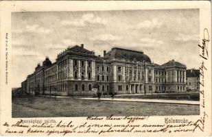 1904 Kolozsvár, Cluj; Igazságügyi palota. Stief Jenő és társa kiadása / Palaces of Justice (EK)