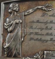 1933 "A lovaglástanfolyam hallgatói szeretetük és hálájuk jeléül 1932-1933. Dr. Andrássy József...