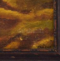 Pákh János (működött a XX. században, kárpátaljai magyar festő): Kárpátaljai táj. Olaj, vászon, jele...