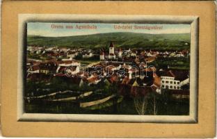 1913 Szentágota, Agnetheln, Agnita; + "MORGONDA POSTAI ÜGYN"