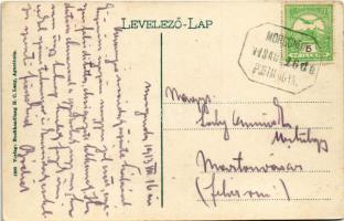 1913 Szentágota, Agnetheln, Agnita; + "MORGONDA POSTAI ÜGYN"