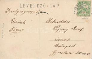 Ipolyság, Sahy; Vármegyeház. Polgár J. kiadása / county hall (EK)