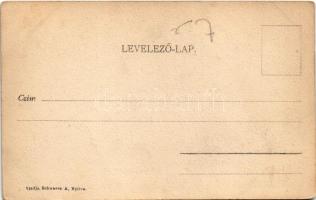 Nyitra, Nitra; Igazságügyi palota. Schwarcz A. kiadása / financial palace