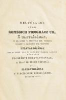 Falconer (William) Vilhelm: Észrevételek az éghajlatnak s más természeti okoknak béfolyásáról az emberre, erkölcsi és polgári tekintetben. Kiadta Csorba Jósef. Pesten 1833. Beimel Jósef. XX. 4 sztl. lev. 514 p. 1 sztl. lev. A szerző skót orvos volt. E műve 1781-ben jelent meg először, később számos nyelven kiadták. Későbbi félvászon-kötésben, ritka
